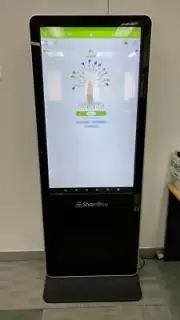 49" Eco-Friendly LCD Touch Screen Android Kiosk Display Unit Networkable