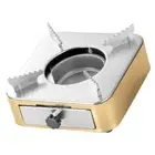 AU (Gold)Alcohol Stove Drawer Stainless Steel Mini Portable Alcohol Stove For