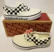 Vans Era BMX Black/ White Checkerboard Kids Shoes Sz 11 NEW