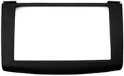 KIXURO Double Din Facia Radio CD DVD Stereo Panel Dash Install Trim Fascia Kit Face Surround Frame, for Nissan, Rogue 2007 On Car Radio Dashboard Panel