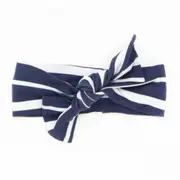 ALL 4 Ella stripe rayon fabric headband for newborns