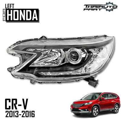 Front Head Light Lamp Halogen LED Projector LH For Honda CR-V CRV SUV 2013-2016 (for: Honda)