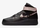 Nike Air Force 1 High Print Acid Wash Pack Black Beige AR1954-002 sz 9 Men's