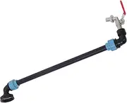 Abaodam IBC Tote Valve Adapter Hose Turn Off Valve for Efficient Water Flow Easy Installation for Gardening and Irrigation Systems Durable Tank Drain Connector