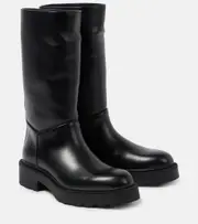 [The Row] The Row Nobilis TR leather boots AU 6 black