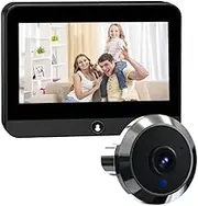 Snblzhef HD 4.3-Inch Wireless Video Doorbell Featuring Tuya WiFi and Long-Lasting 5000mAh Battery