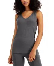 Alfani Womens Size XS Ultra Soft Modal Sleep Pajama Tank Top Charcoal Gray 1846