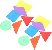 Abaodam Compact Shape Sorter for Boys and Girls 12 Pcs Magnetic Plates for Learning Fine Motor Skills Development