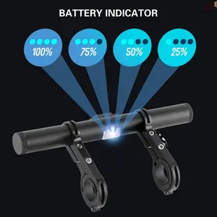 Snrx 自行車車把加長支架 USB 充電移動電源自行車前燈安裝桿架多功能騎行鋁合金車把延長器車把延長用品