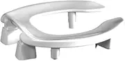 [Centoco] 3L300STSCC-001 Plastic Round Toilet Seat with Open Front, White