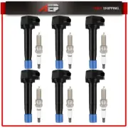 Ignition Coils & Spark Plugs For Honda Accord Crosstour Odyssey Acura TL TSX RL (for: Honda)
