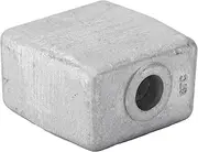 Anode Block, Zinc Alloy Antioxidant 393023 Relacement for Omc Stringer/Cobra 1982‑1993 Gearcase or Lower Unit
