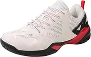 [JiuQing] Tennis Shoes Mens Badminton Sneaker Lightweight Damping Comfortable Indoor Court Shoes