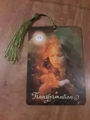 Death- Good Tarot Bookmark Oracle Card Art Deck Gift, Purified & Charged