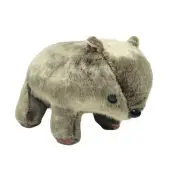 Australian Made Wombat soft plush toy 4"/10cm AUSTRALIAN MADE stuffed toy