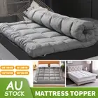 Bed Pillowtop Mattress Topper Mat Pad Protector Cover Single-Double-Queen-King