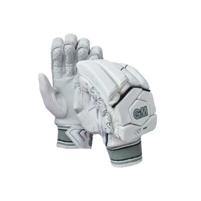 2024 Gunn & Moore Cricket 808 White Batting Gloves - Free P&P