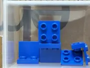 LEGO Parts - Blue Bracket 1 x 2 - 2 x 2 Inverted - No 99207 - QTY 5