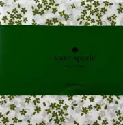 4 pc Kate Spade NY Green Flowers King Sheet Set NIP