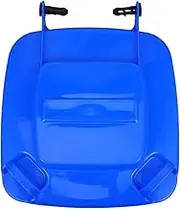 Alipis 1Pc Large Plastic Trash Bin Lid Outdoor Dustbin Cover for Garden Waste Can Accessories Blue