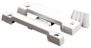 F 2533 Slim Line Sliding Window Sash Lock 2-1/4 In. Hole Centers Diecast Zinc...