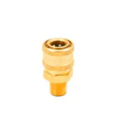 Veloci | MTM Hydro 1/4" Male NPT Brass Quick Coupler