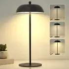 Cordless Table Lamp Rechargeable - Adjustable Height LED Desk Lamp 3 Way