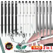 5/10 Capacitive Touch Screen Ball Point Pen Stylus For Apple iPhone iPad Samsung