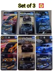 Tomica Unlimited Fast and Furious Dodge Charger,SKYLINE GT-R, RX-7 Set of 3