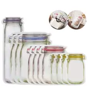 Mason Jar Zipper Bags