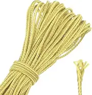 uxcell Yellow 300lb 1.5mm Diameter 30Ft Fishing Line Wind Chime String Kite Line