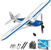 VOLANTEXRC RC Plane 4-CH Control with Aileron RC Aircraft Plane Ready to Fly with 6-axis Stabilizer System One-Key Aerobatic Perfect for Beginner Practice (761-4 RTF)