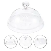 Cheese Cloche Dome Plates Cake Pan Clear Display Stand