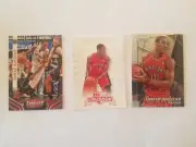 DeMar DeRozan (3) Basketball Card Lot Prizm Threads Crusade