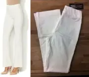 Marla Wynne Flatter Fit Boot-Cut Pant with Mesh Panel size 24W.