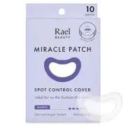 Rael Large Hydrocolloid Pimple Patches, Acne Patch Spot Control Cover (10 Count)