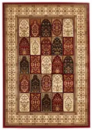 Sydney 4 Red Ivory Runner Rug by Rug Culture - 300X80CM - RUNNER