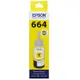 EPSON T664 C13T664400 黃色 原廠盒裝墨水