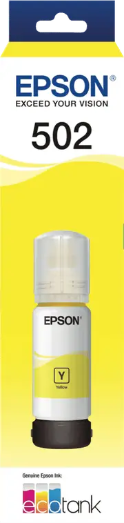 Epson T502 Yellow Ink Bottle