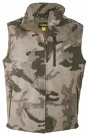 Cabela's Men's Wooltimate Windshear Waterproof Outfitter Camo Hunting Vest