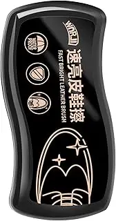 [Gitekain] Shoe Shine Sponge, Instant Leather Polish, Quick Clean Duster, Portable Shining Tool, Non Messy Conditioning Applicator for Boots, Sneakers, Dress Shoes, and Accessories, Black, Refer to
