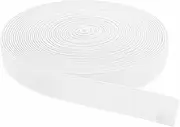 uxcell Elastic Bands for Sewing 2.5cm x 9m White Knit Elastic Spool High Elasticity for Wigs, Waistband, Pants, Craft DIY Projects