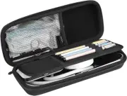 ProCase Hard EVA Stethoscope Case, Shockproof Travel Carrying Case Black