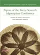 Papers of the Forty-seventh Algonquian Conference