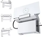 TNP for Starlink Router Mount Gen 3 - Space Saving Mounting Kit for Starlink Wall Mount V3 Mesh WiFi Router & Power Supply - 2-in-1 Wall Bracket Internet Kit Holder for Home & Office Use