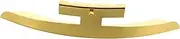 Totority Banjo Tailpiece Protector Durable Gold Armrest Accessory for Various Banjo Models Quick Installation Edge Protection for Longevity
