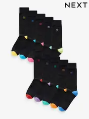 Bright Heel 10 Pack Cushioned Sole Comfort Socks (Q61820) | $55