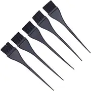 FOMIYES Professional Oil Alicator Hair Dye Brush 10pcs Set Hair Coloring Applicator Brush for Diy Black