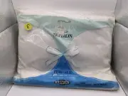 NOS DEADSTOCK Vintage 90s Erwin No Iron Percale Double Fitted Sheet 54x75”