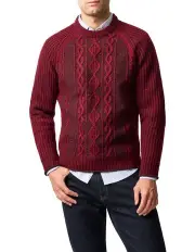 [Rodd & Gunn] Doves Bay Knit Sweater in Burgundy